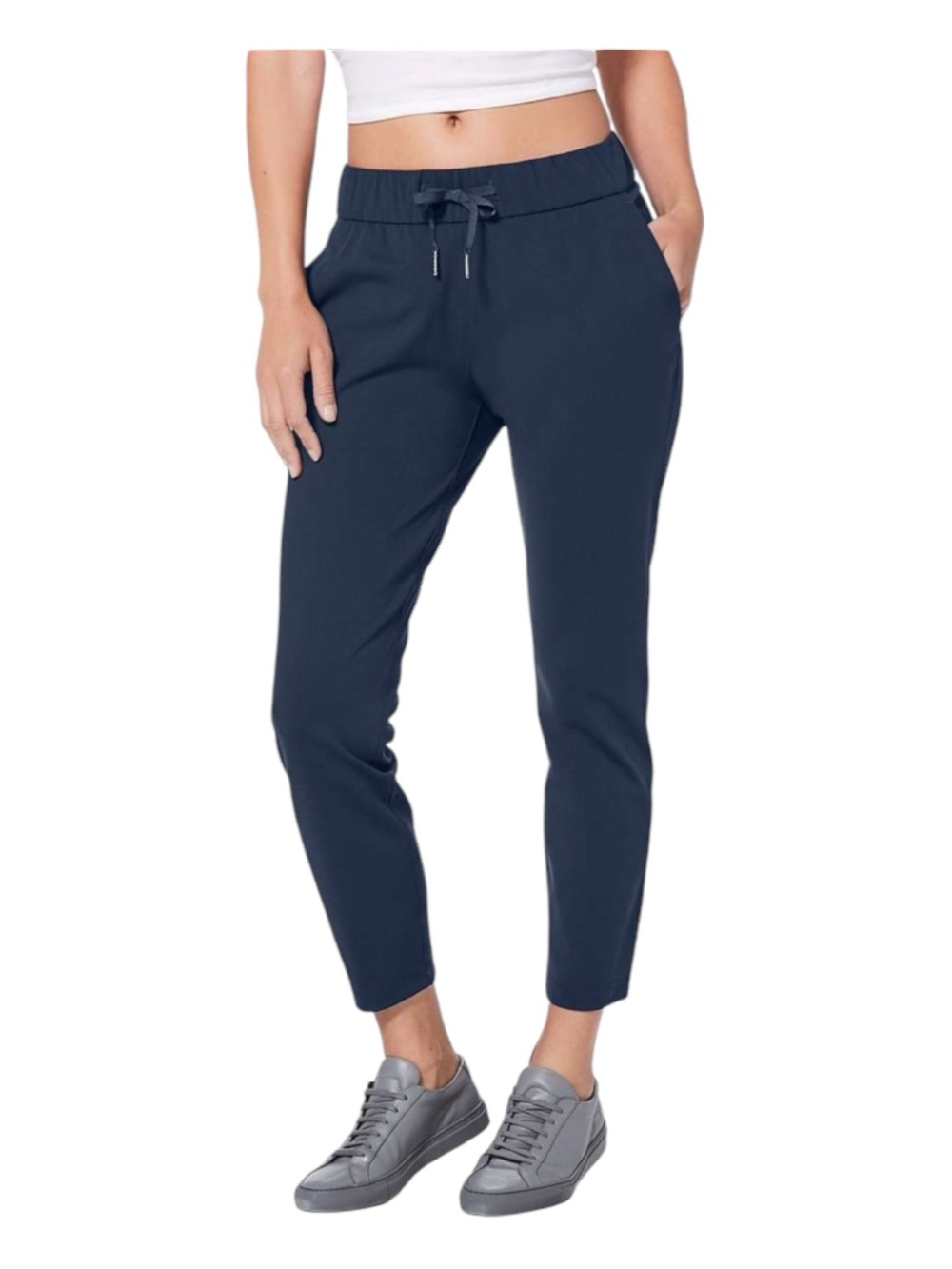 Lululemon Women's True Navy On The Fly Pants Size 4